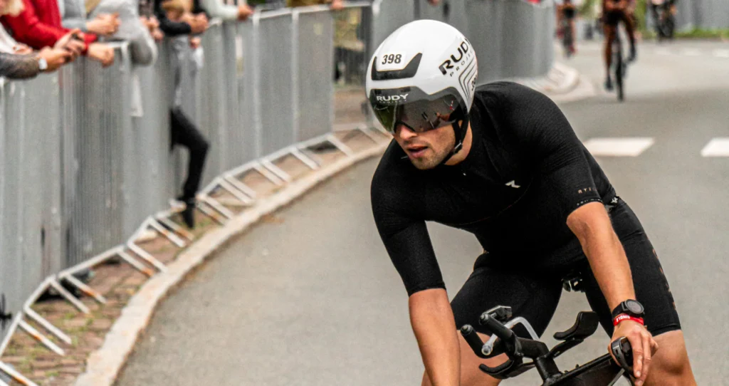 Triathlet im Wettkampf